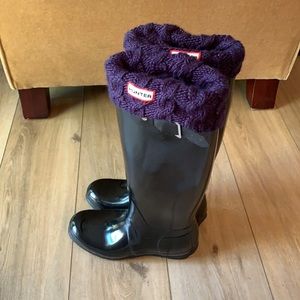 Hunter boots never worn I live in Florida 😅